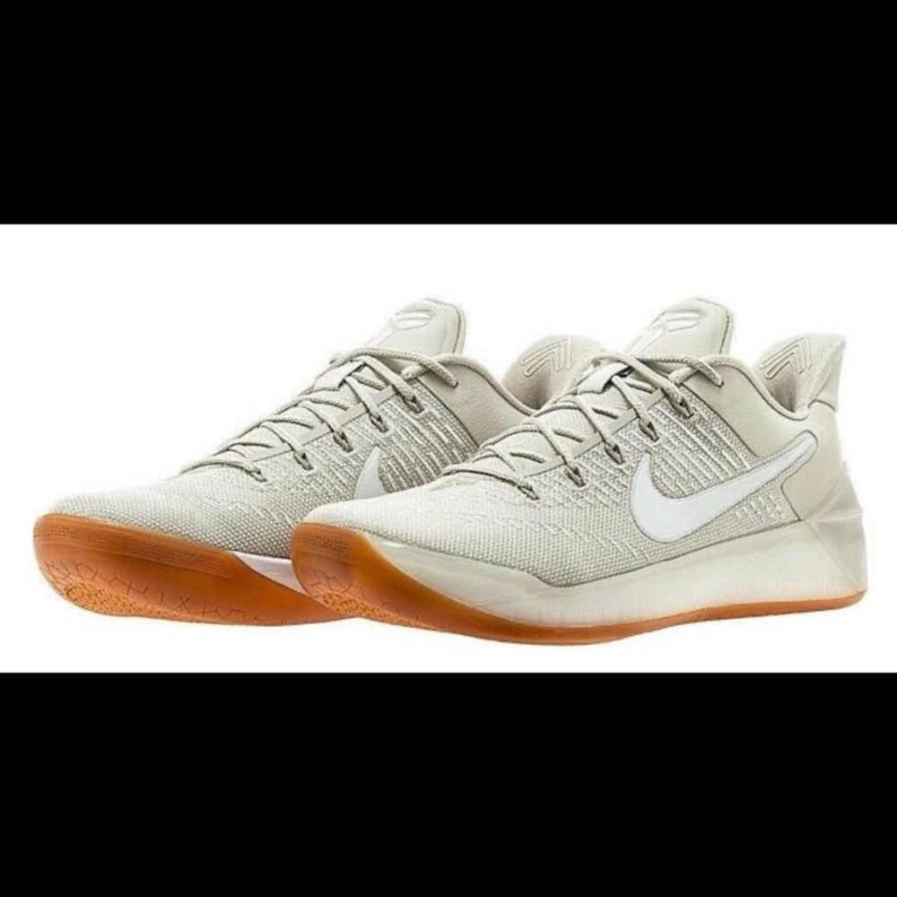 NIKE KOBE AD WHITE BONE RETRO BASKETBALL SHOES